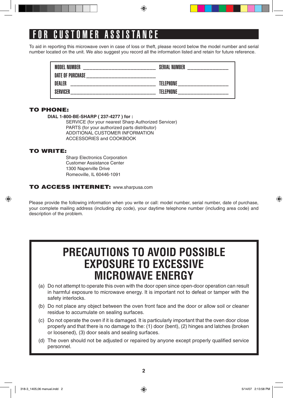 Sony CAROUSEL R-1405 User Manual | Page 2 / 32