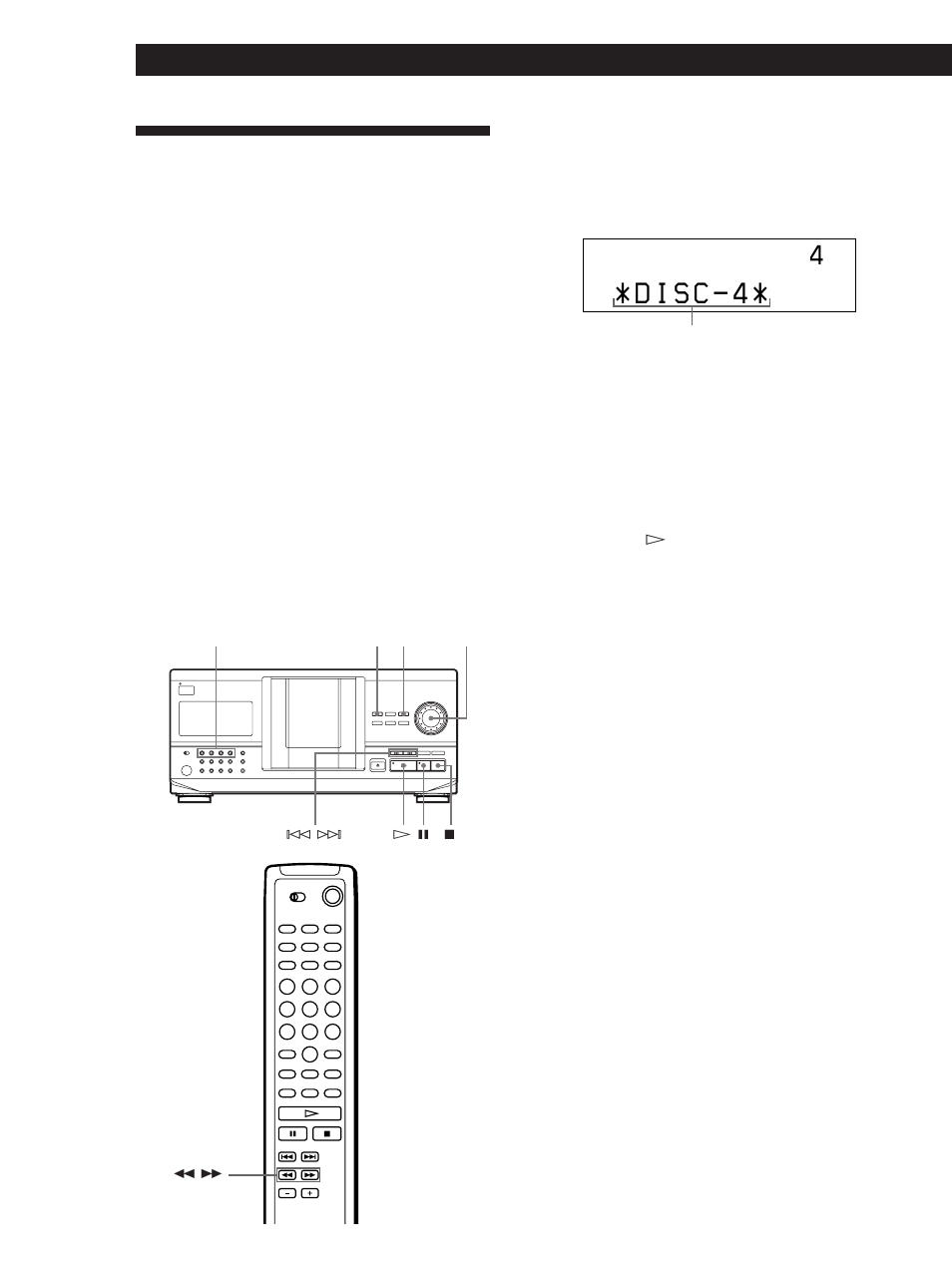 Lecture des disques compacts | Sony CDP-CX220 User Manual | Page 52 / 96