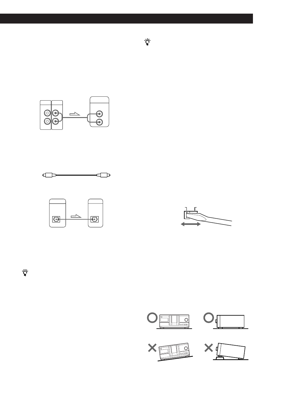Conexiones, Conexión del cable de alimentación de ca, Nota sobre la ubicación | Sony CDP-CX220 User Manual | Page 69 / 96
