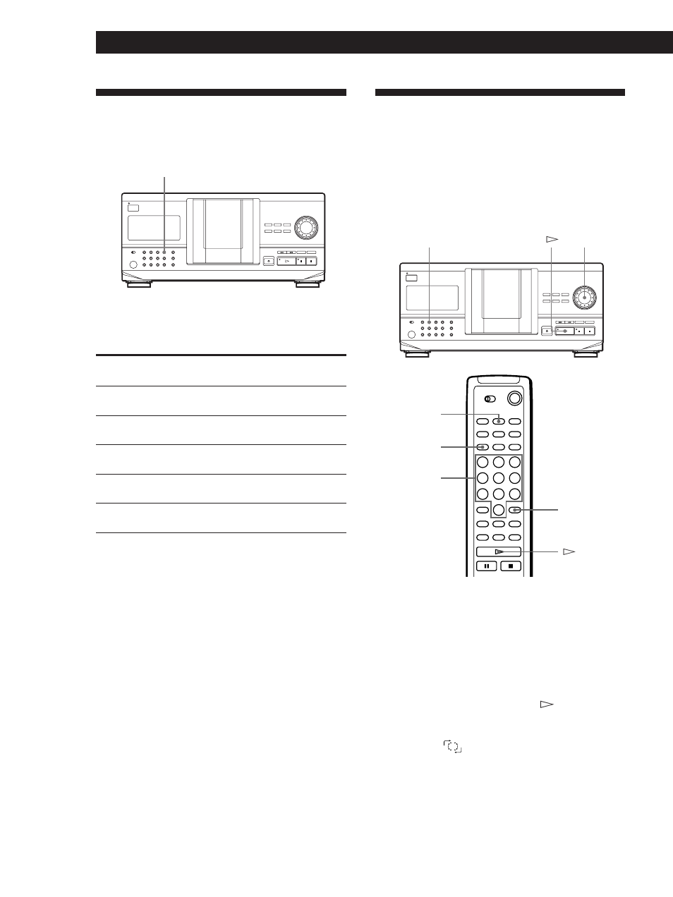 Reproducción repetida, Reproducción de discos compactos, Para repetir el tema actual | Sony CDP-CX220 User Manual | Page 80 / 96