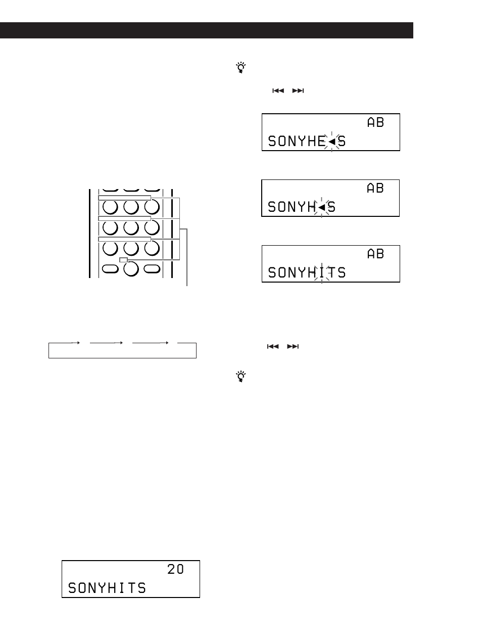 Locating a scene or track you want | Sony CDP-CX220 User Manual | Page 89 / 96