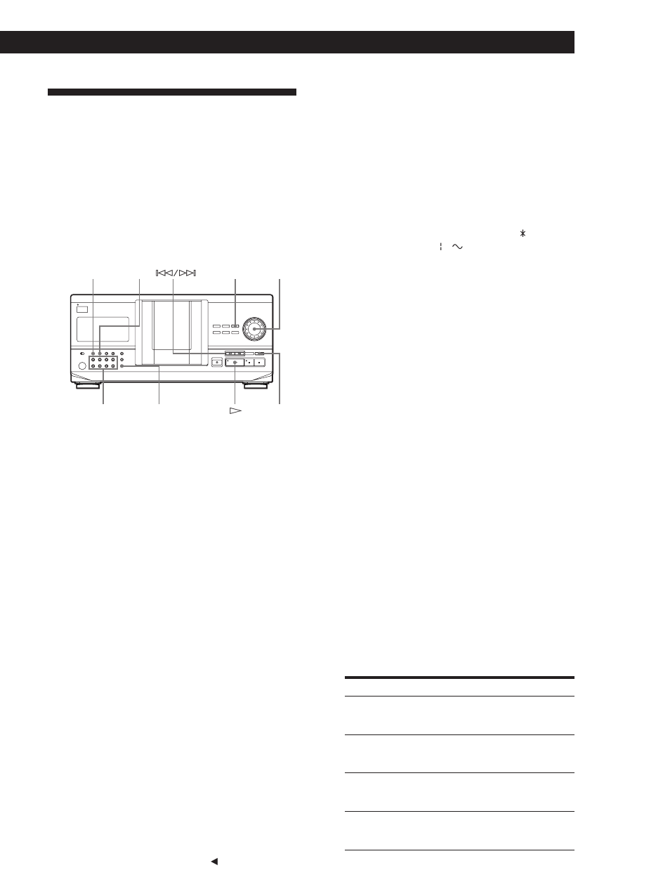 Agrupación de discos (archivo de grupo), Locating a scene or track you want, Asignación de discos a grupos 1 | Sony CDP-CX220 User Manual | Page 91 / 96