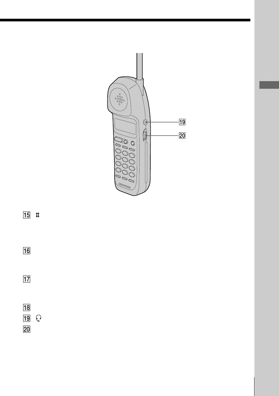 Getting started | Sony SPP-A985 User Manual | Page 23 / 80