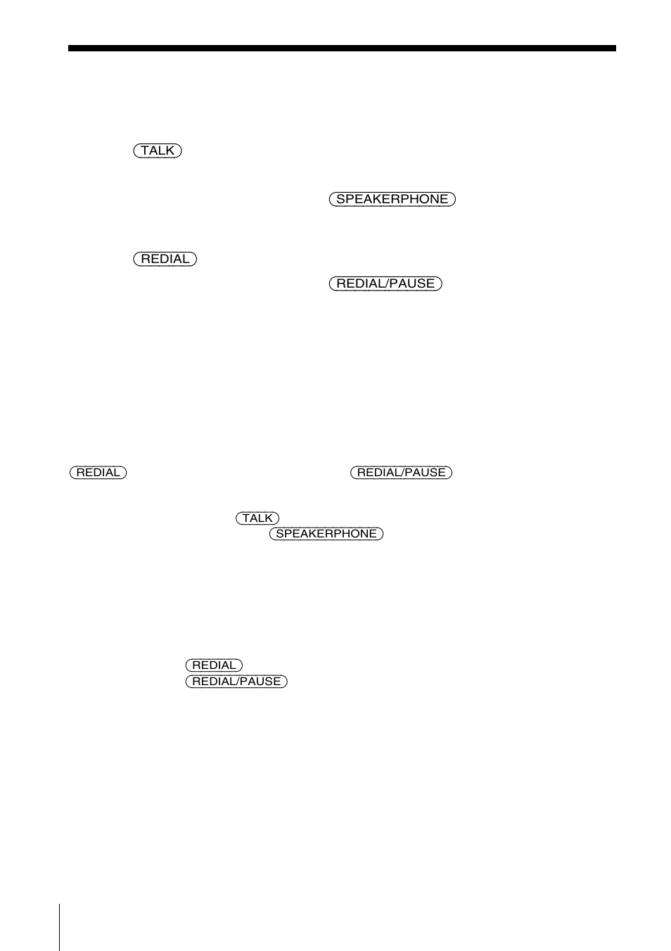 Redialing | Sony SPP-A985 User Manual | Page 28 / 80