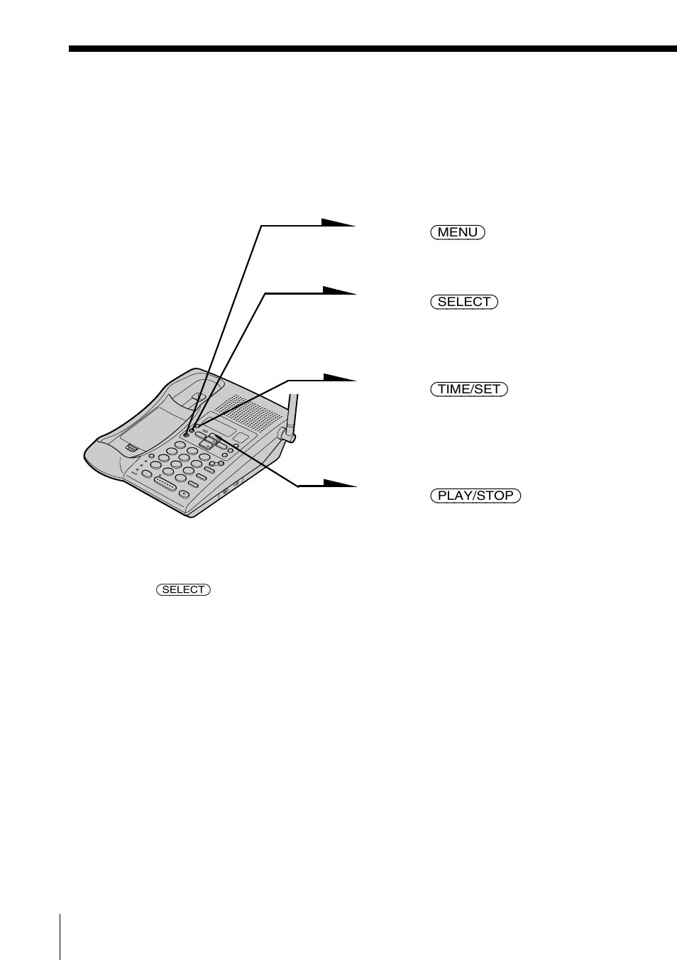 Operating from an outside phone, Setting the remote id code (security code) | Sony SPP-A985 User Manual | Page 58 / 80