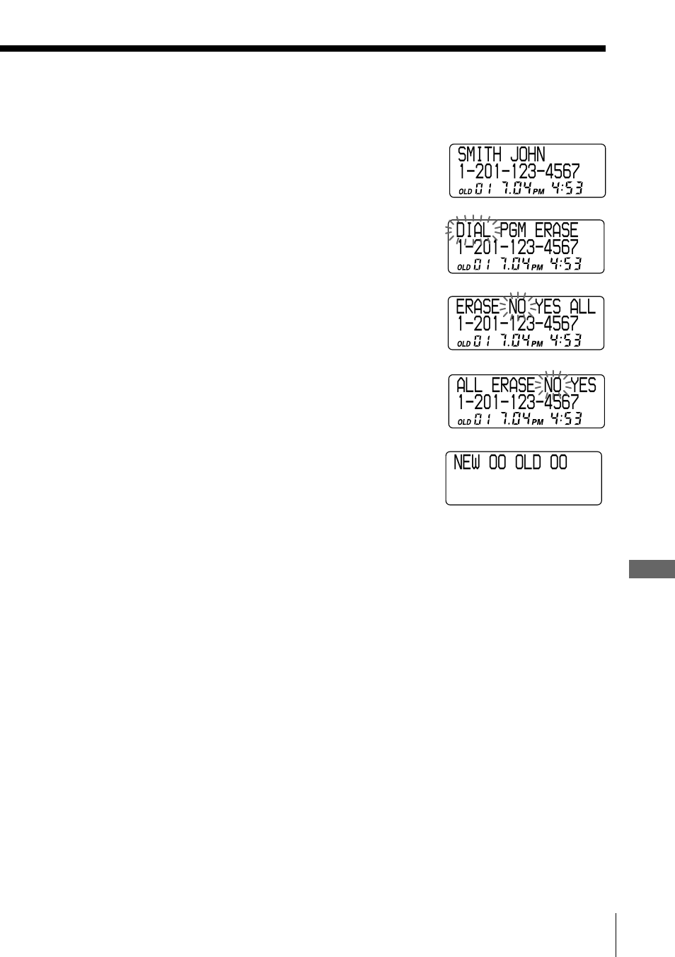 New oo old oo | Sony SPP-A985 User Manual | Page 63 / 80