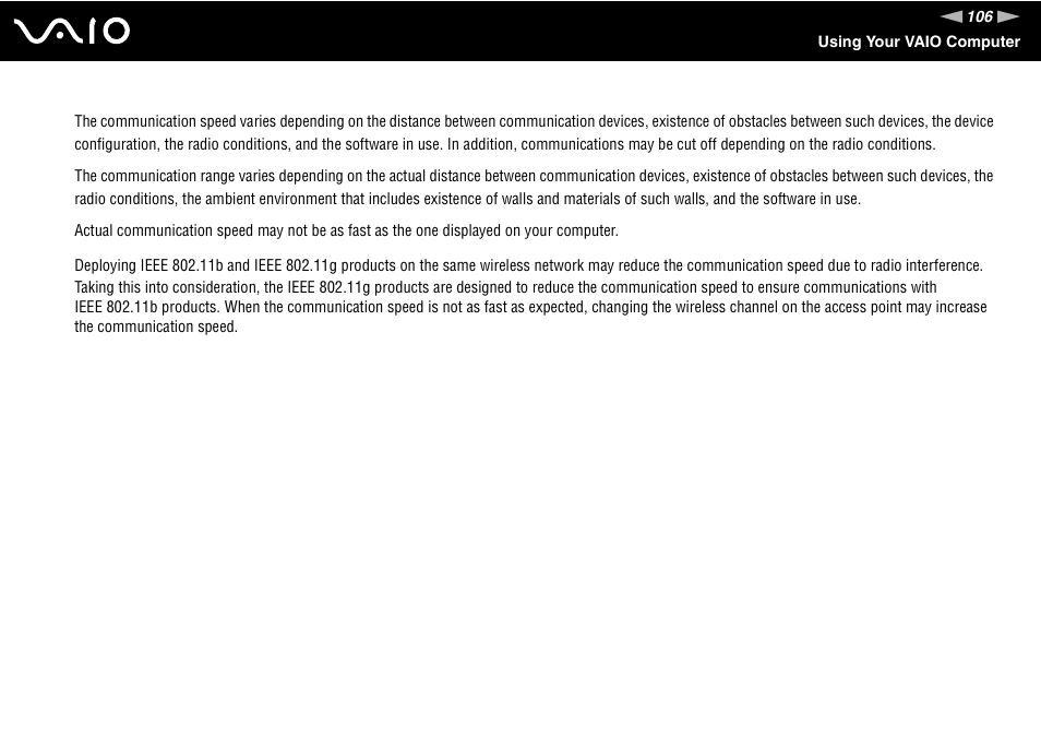 Sony VAIO VGC-LV200 User Manual | Page 106 / 206