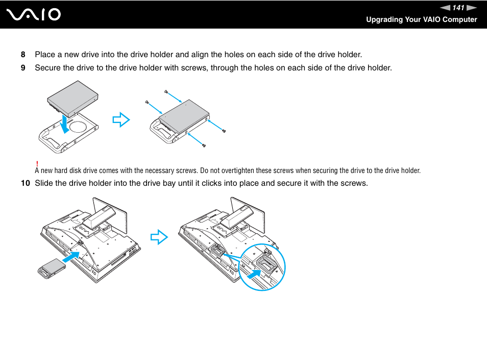 Sony VAIO VGC-LV200 User Manual | Page 141 / 206