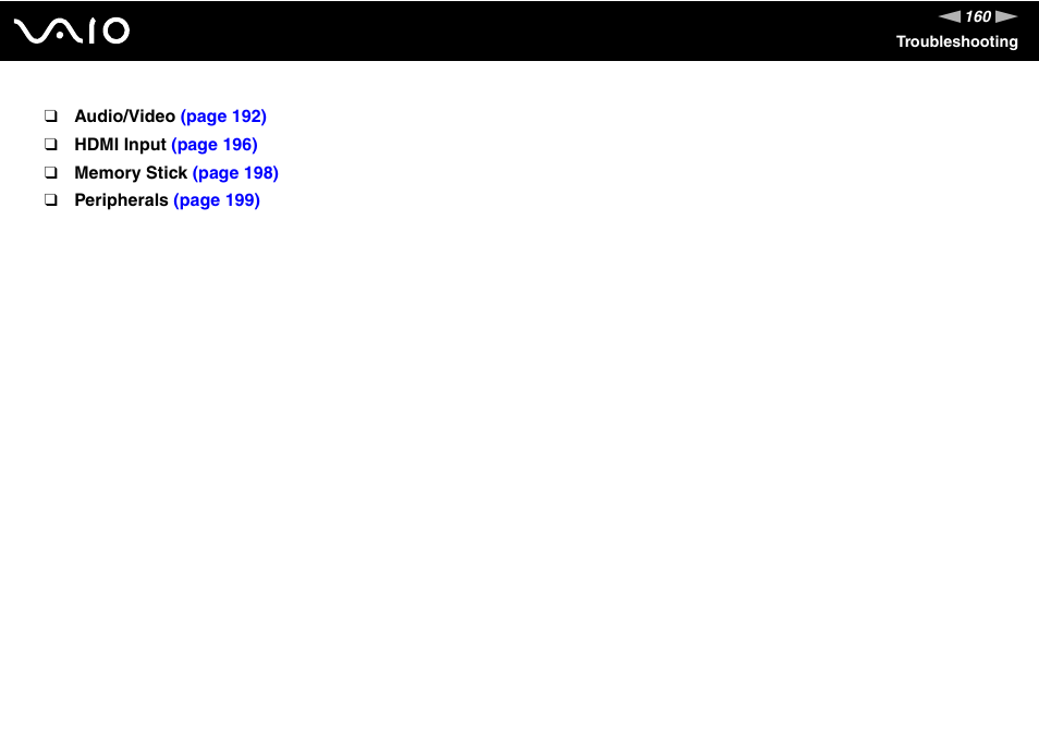 Sony VAIO VGC-LV200 User Manual | Page 160 / 206