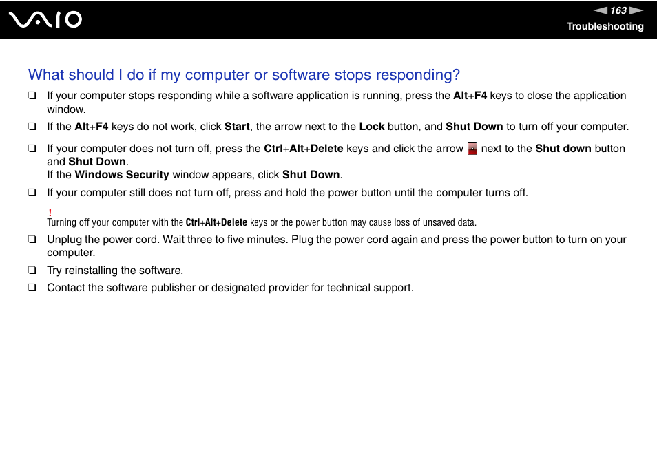Sony VAIO VGC-LV200 User Manual | Page 163 / 206