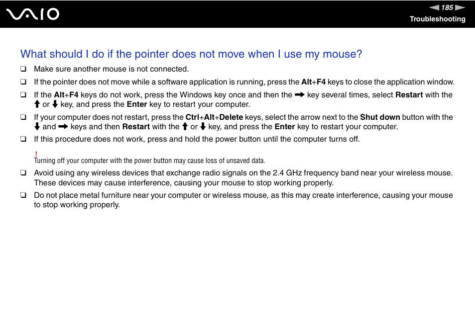 Sony VAIO VGC-LV200 User Manual | Page 185 / 206