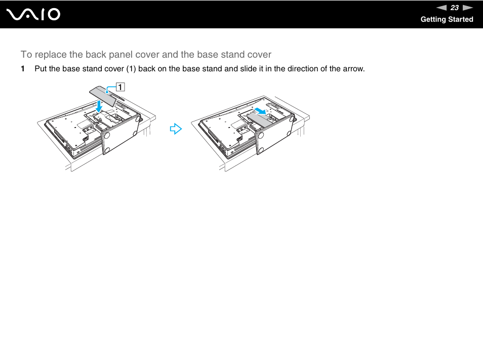 Sony VAIO VGC-LV200 User Manual | Page 23 / 206