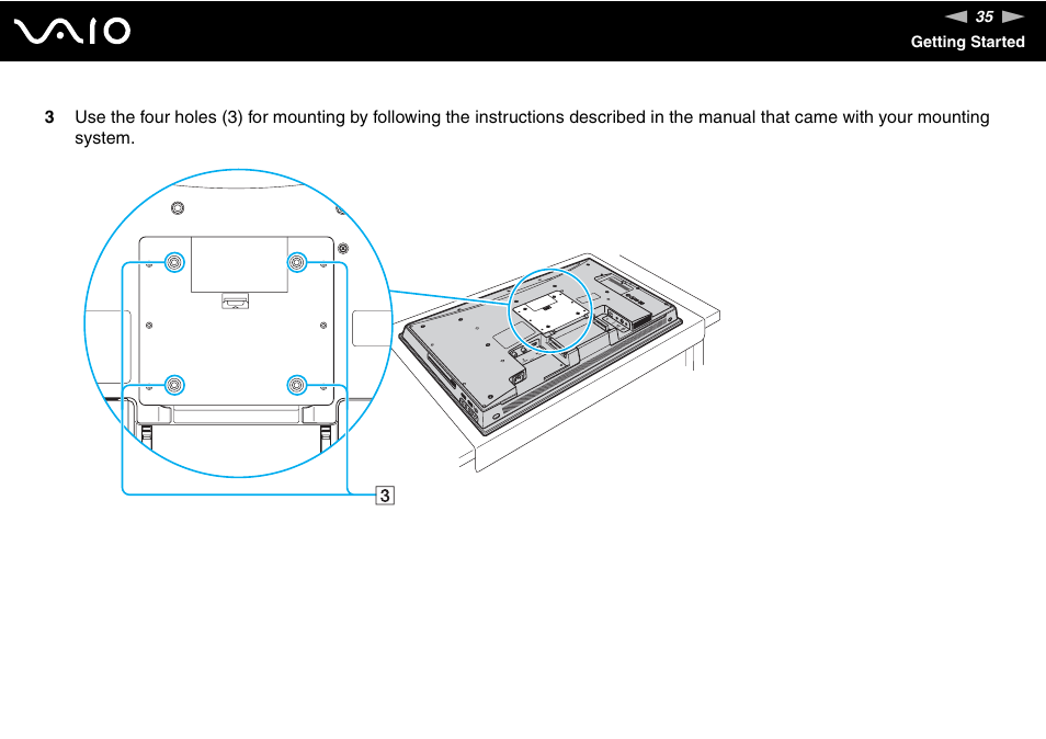 Sony VAIO VGC-LV200 User Manual | Page 35 / 206