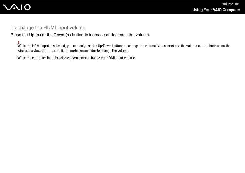 Sony VAIO VGC-LV200 User Manual | Page 82 / 206