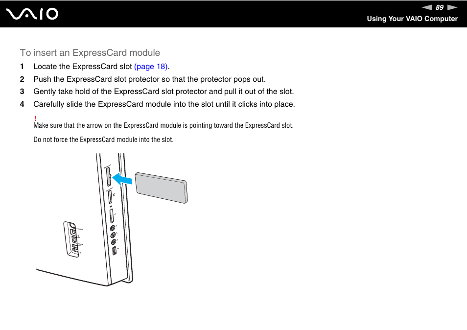 Sony VAIO VGC-LV200 User Manual | Page 89 / 206