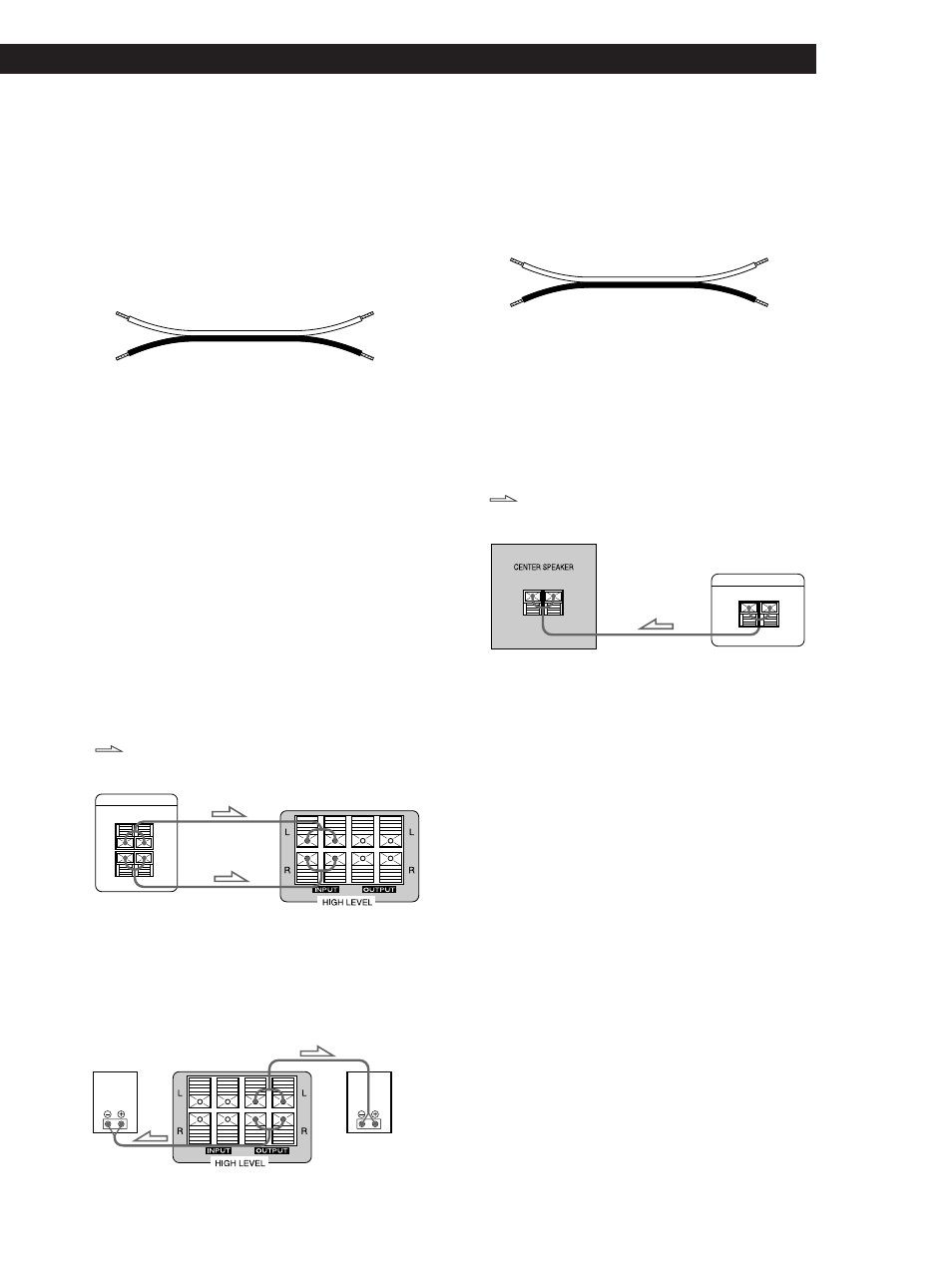 Collegamento del cavo di alimentazione | Sony SA-KL50W User Manual | Page 47 / 84
