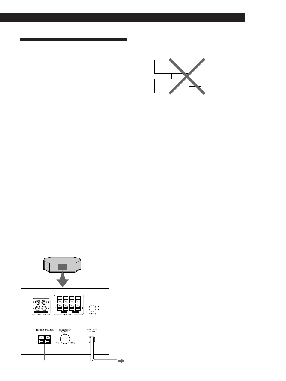 Hooking up the system, Getting started 5, Overview | Amplifier tv, Before you get started | Sony SA-KL50W User Manual | Page 5 / 84