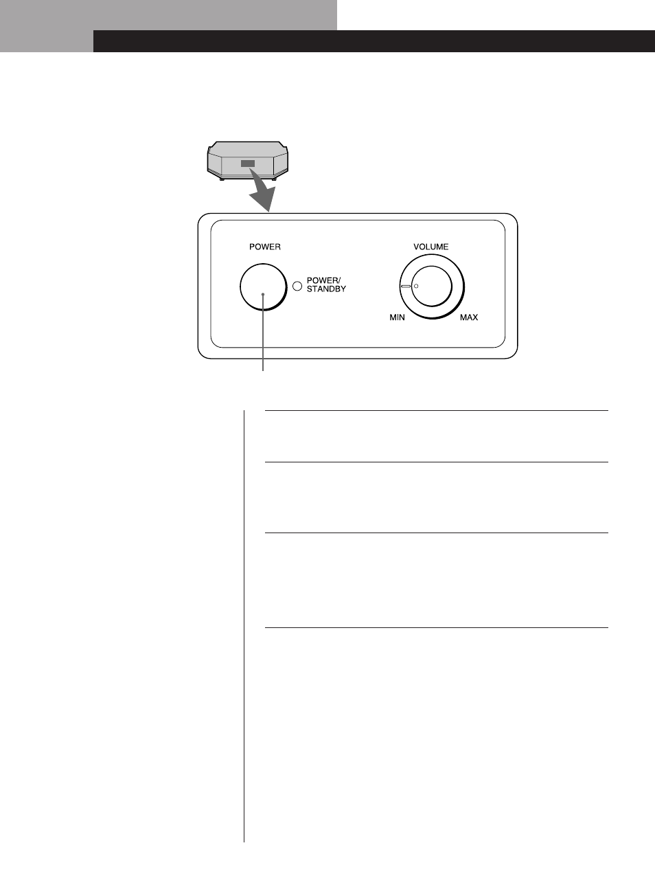 Listening to the sound | Sony SA-KL50W User Manual | Page 8 / 84