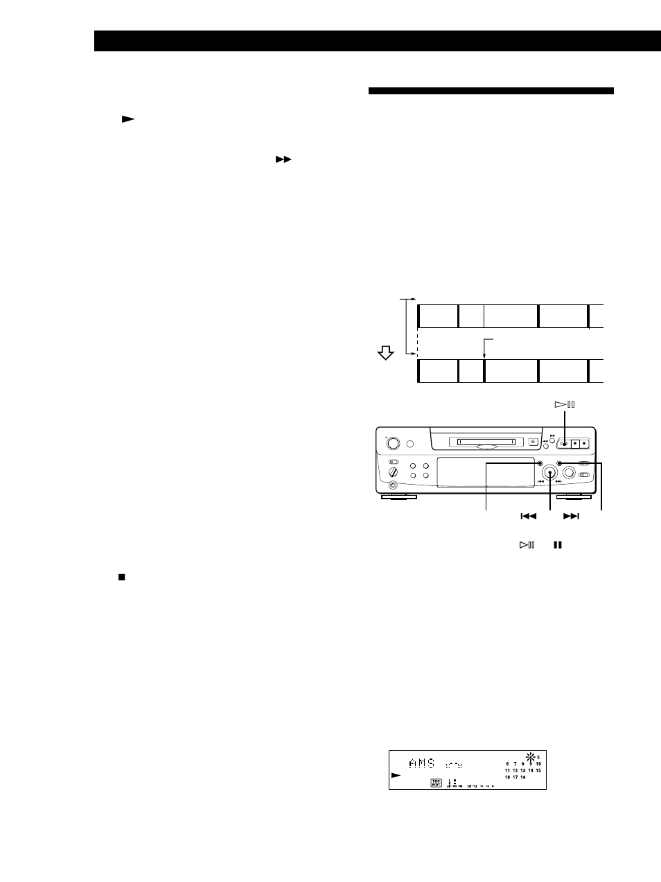 Dividing recorded tracks (divide function), Editing recorded mds 26 | Sony MINIDISC DECK MDS-S38 User Manual | Page 26 / 112