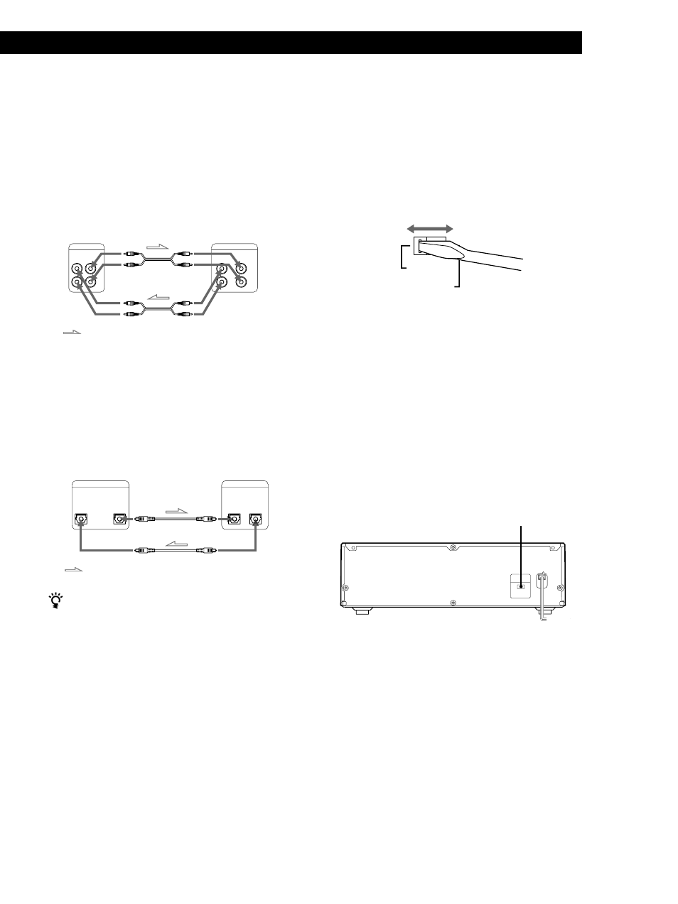 Préparatifs 5, Raccordements, Raccordement au secteur | Sony MINIDISC DECK MDS-S38 User Manual | Page 41 / 112