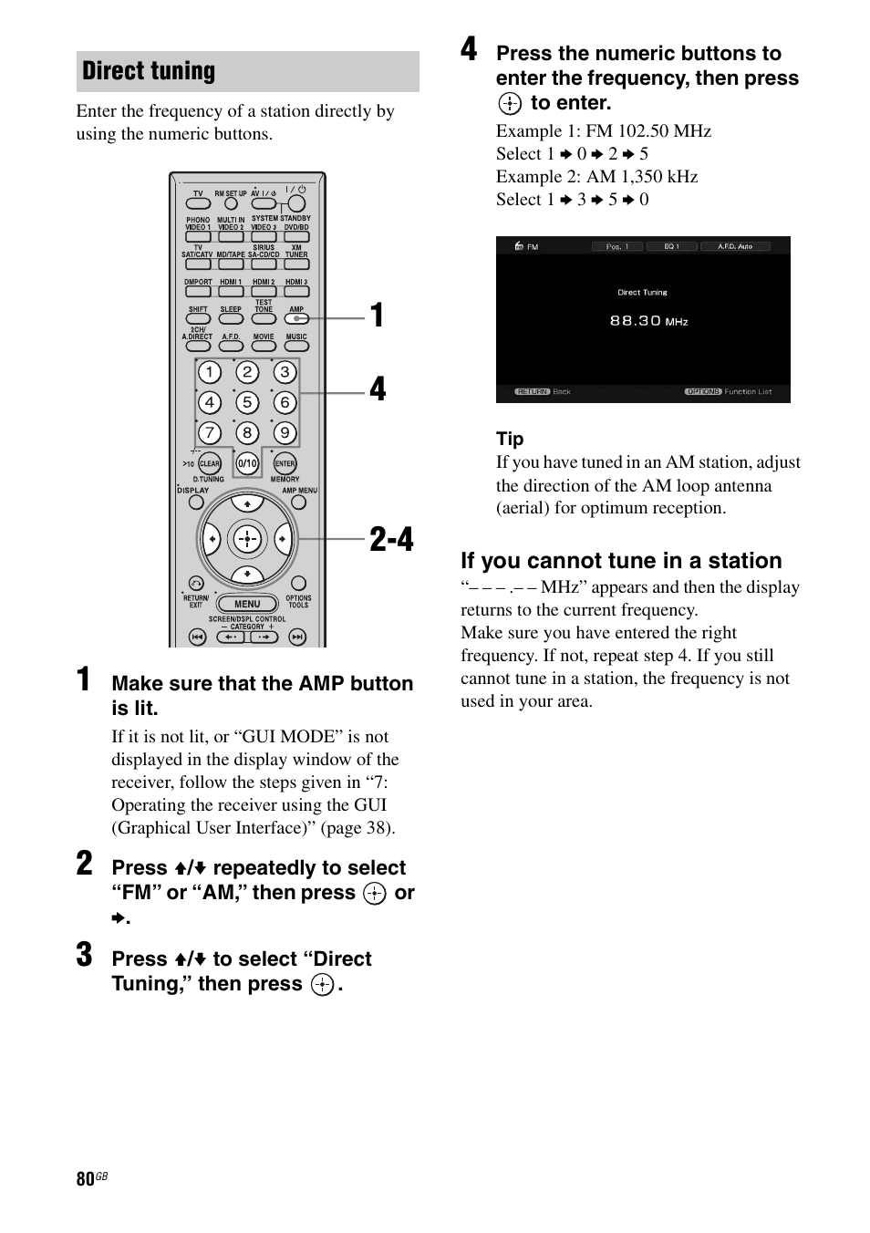 Sony STR-DG2100 User Manual | Page 80 / 134