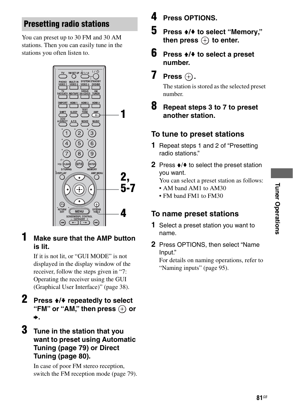 Sony STR-DG2100 User Manual | Page 81 / 134