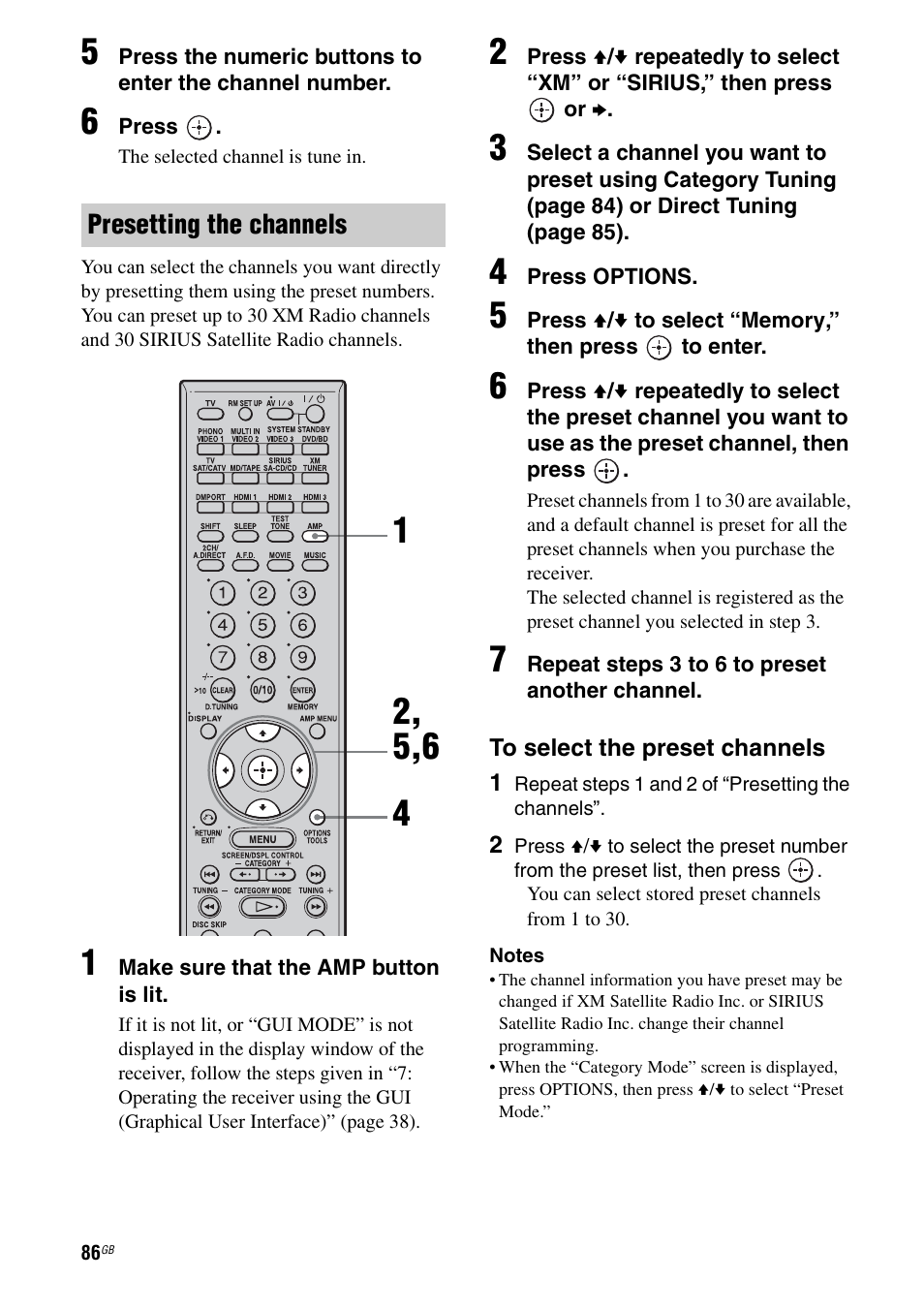 Sony STR-DG2100 User Manual | Page 86 / 134