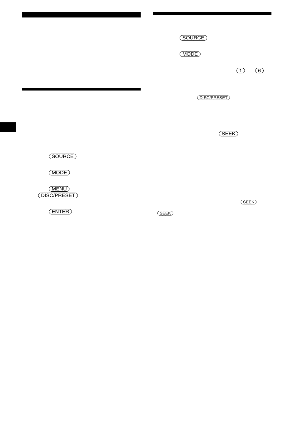 Radio, Storing stations automatically, Best tuning memory (btm) | Receiving the stored stations | Sony XR-CA630X User Manual | Page 10 / 150