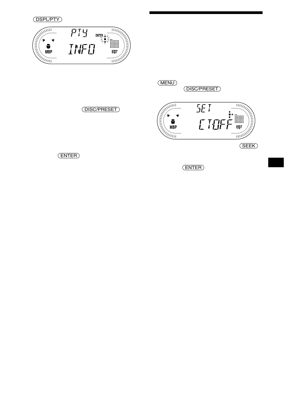 Impostazione automatica dell’orologio | Sony XR-CA630X User Manual | Page 105 / 150