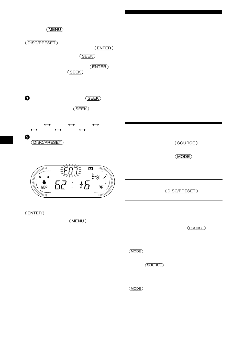 Apparecchio cd/md (opzionale), Riproduzione di un cd o md | Sony XR-CA630X User Manual | Page 110 / 150