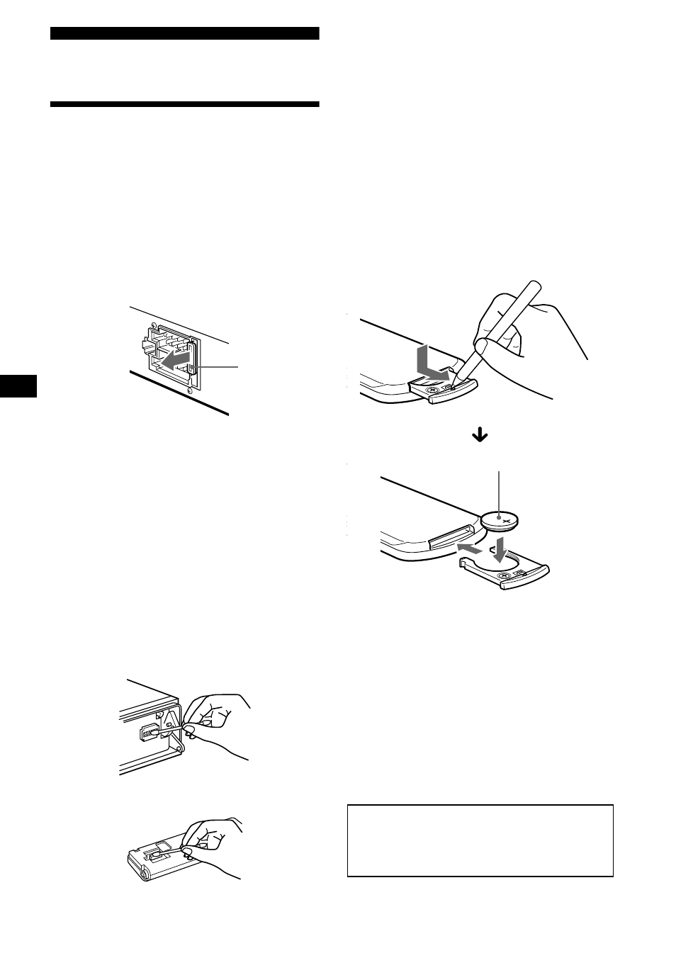 Informazioni aggiuntive, Manutenzione | Sony XR-CA630X User Manual | Page 116 / 150