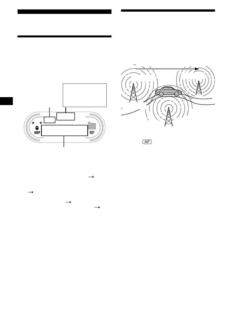 Overview of rds, Automatic retuning for best reception results, Af function | On 12 | Sony XR-CA630X User Manual | Page 12 / 150