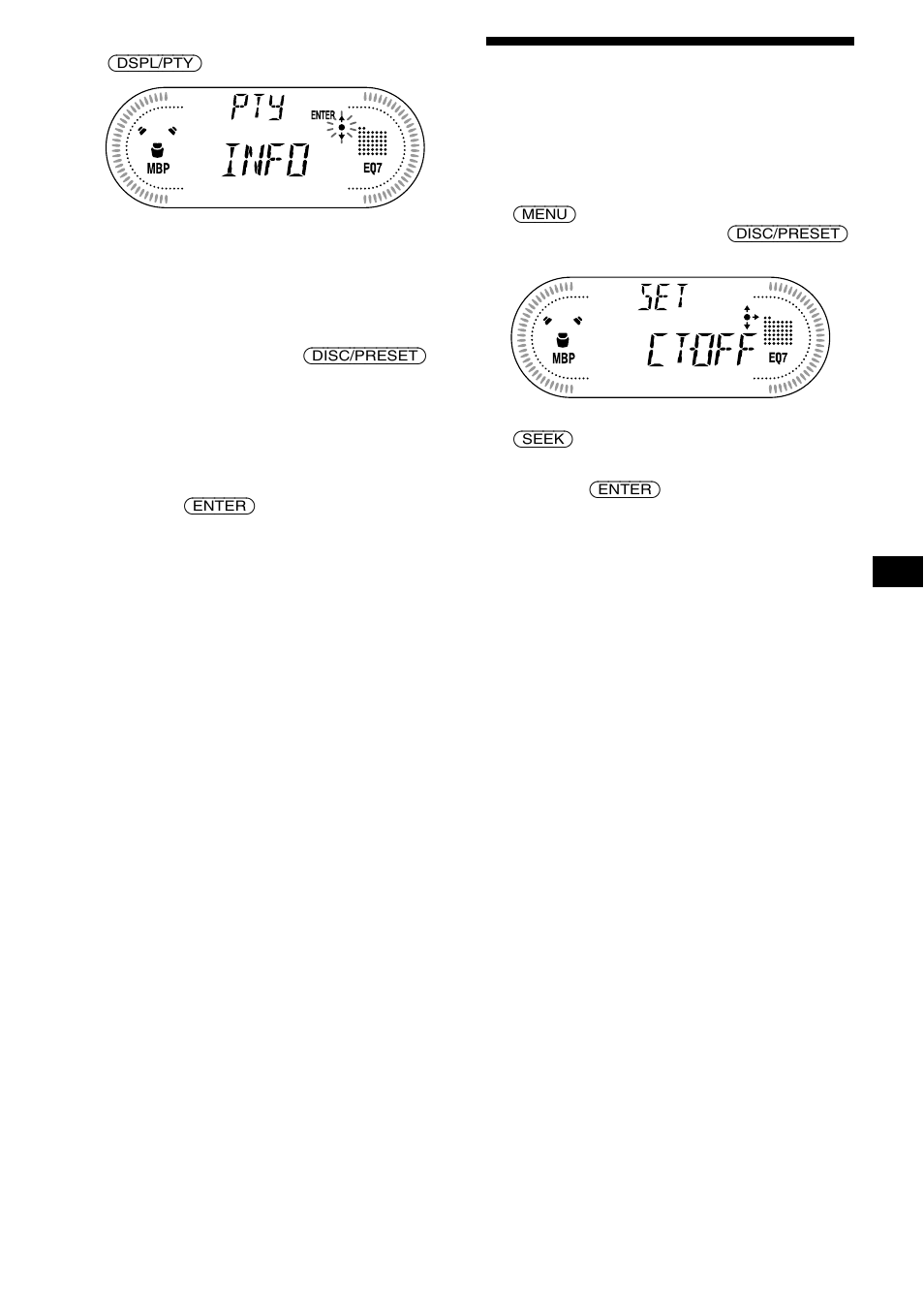 Klok automatisch instellen | Sony XR-CA630X User Manual | Page 135 / 150