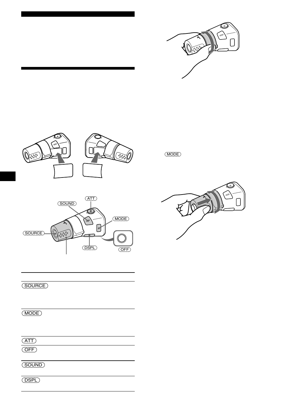 Andere functies, Gebruik van de bedieningssatelliet | Sony XR-CA630X User Manual | Page 136 / 150