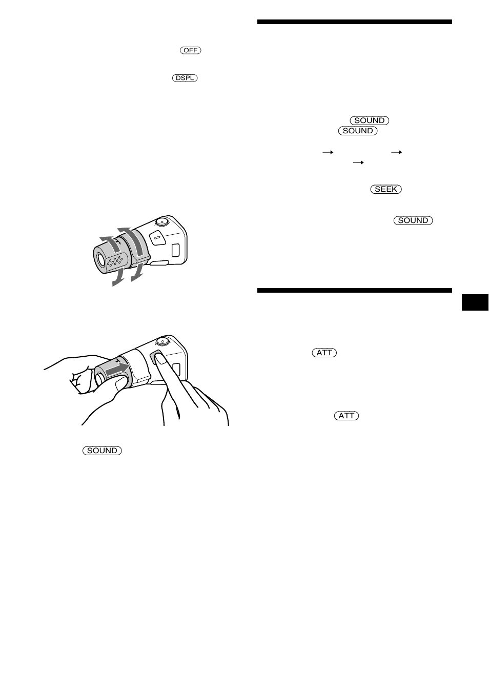 De geluidskarakteristieken wijzigen, Het geluid snel dempen | Sony XR-CA630X User Manual | Page 137 / 150