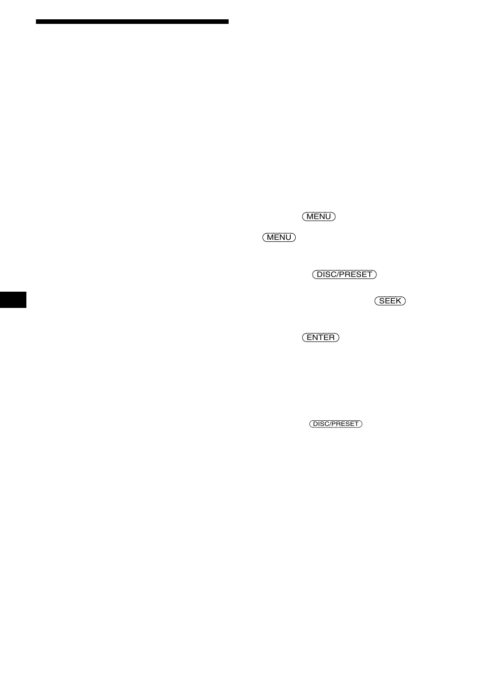 Menu, Instellingen voor het geluid en het display, Wijzigen — menu | Sony XR-CA630X User Manual | Page 138 / 150