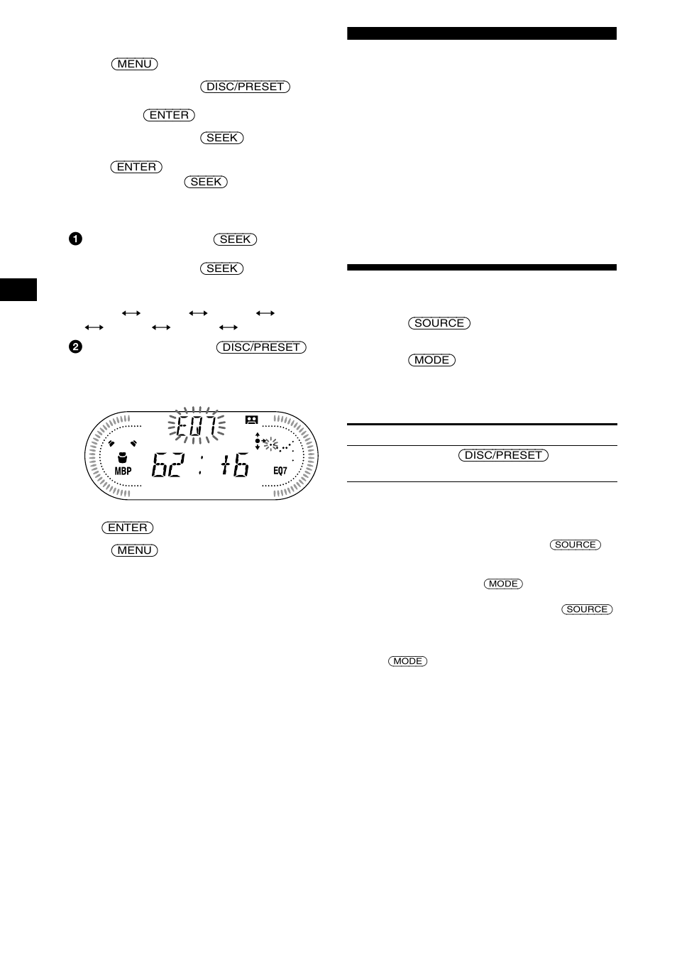 Cd/md unit (optional), Playing a cd or md | Sony XR-CA630X User Manual | Page 20 / 150