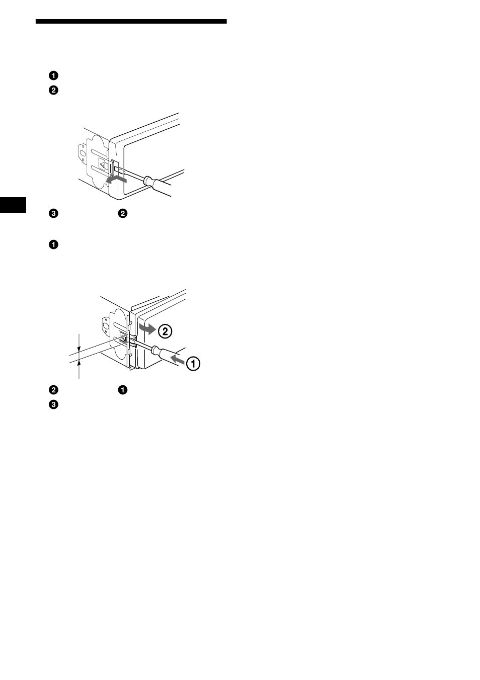 Removing the unit, 26 removing the unit | Sony XR-CA630X User Manual | Page 26 / 150