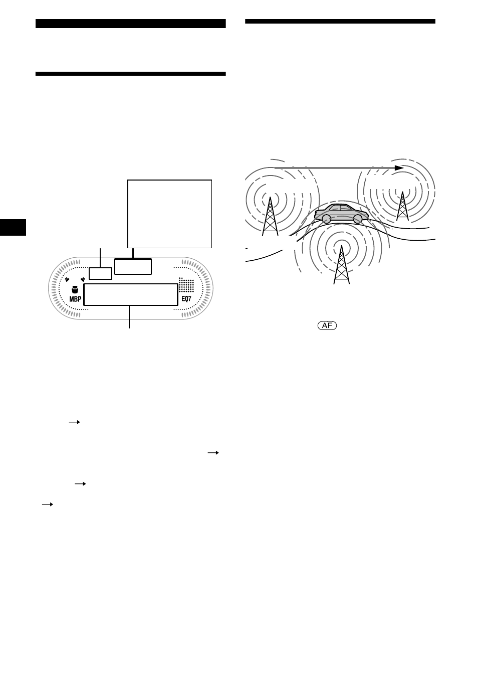 Übersicht über rds, Af-funktion, Optimale empfangsqualität — af-funktion | Sony XR-CA630X User Manual | Page 42 / 150