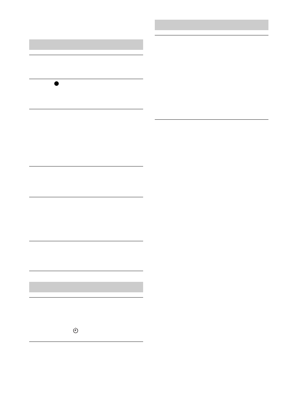 Remote, Tape player, Timer | Sony CFD-E95L User Manual | Page 30 / 68