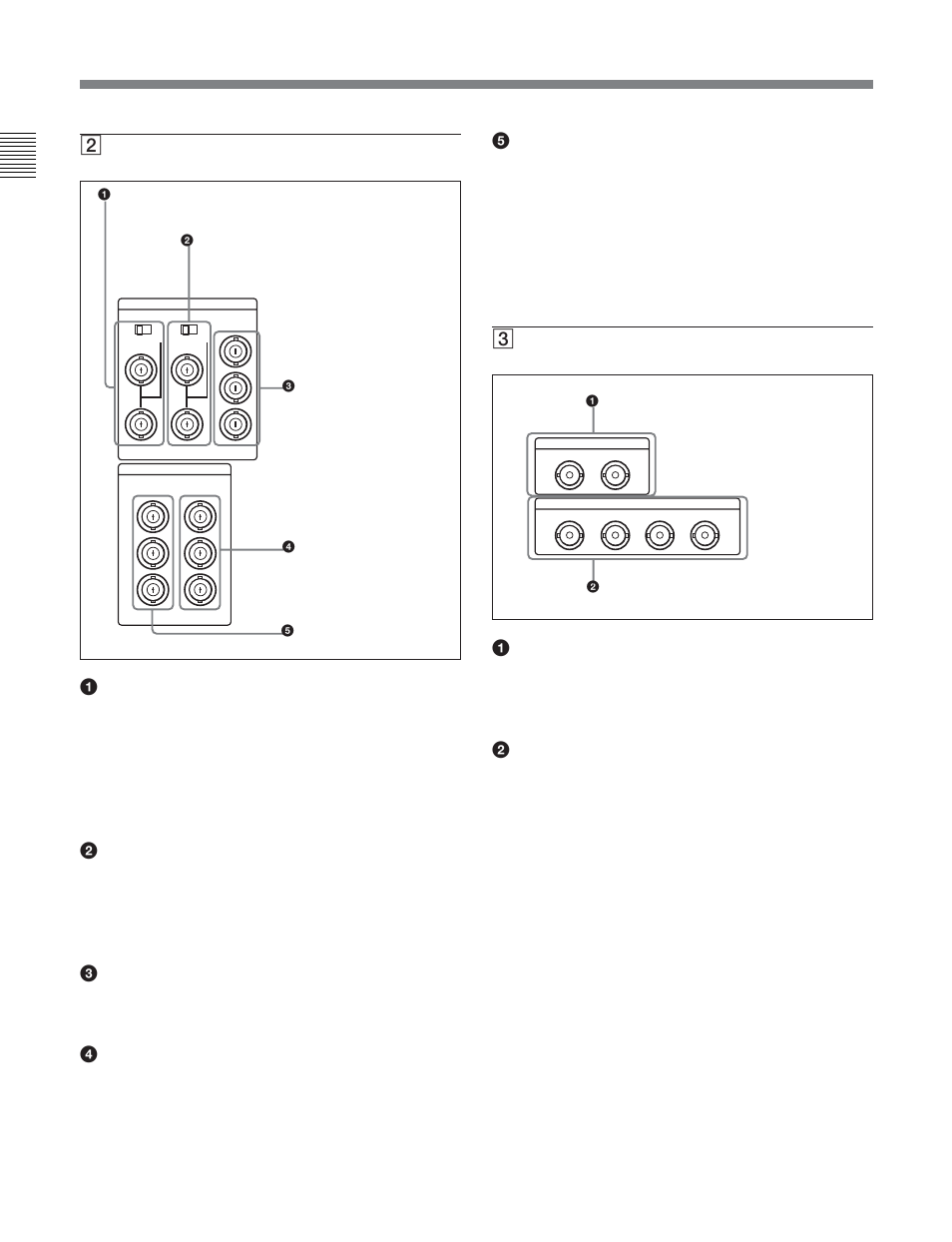 2 connector panel | Sony DVW-2000P User Manual | Page 30 / 164