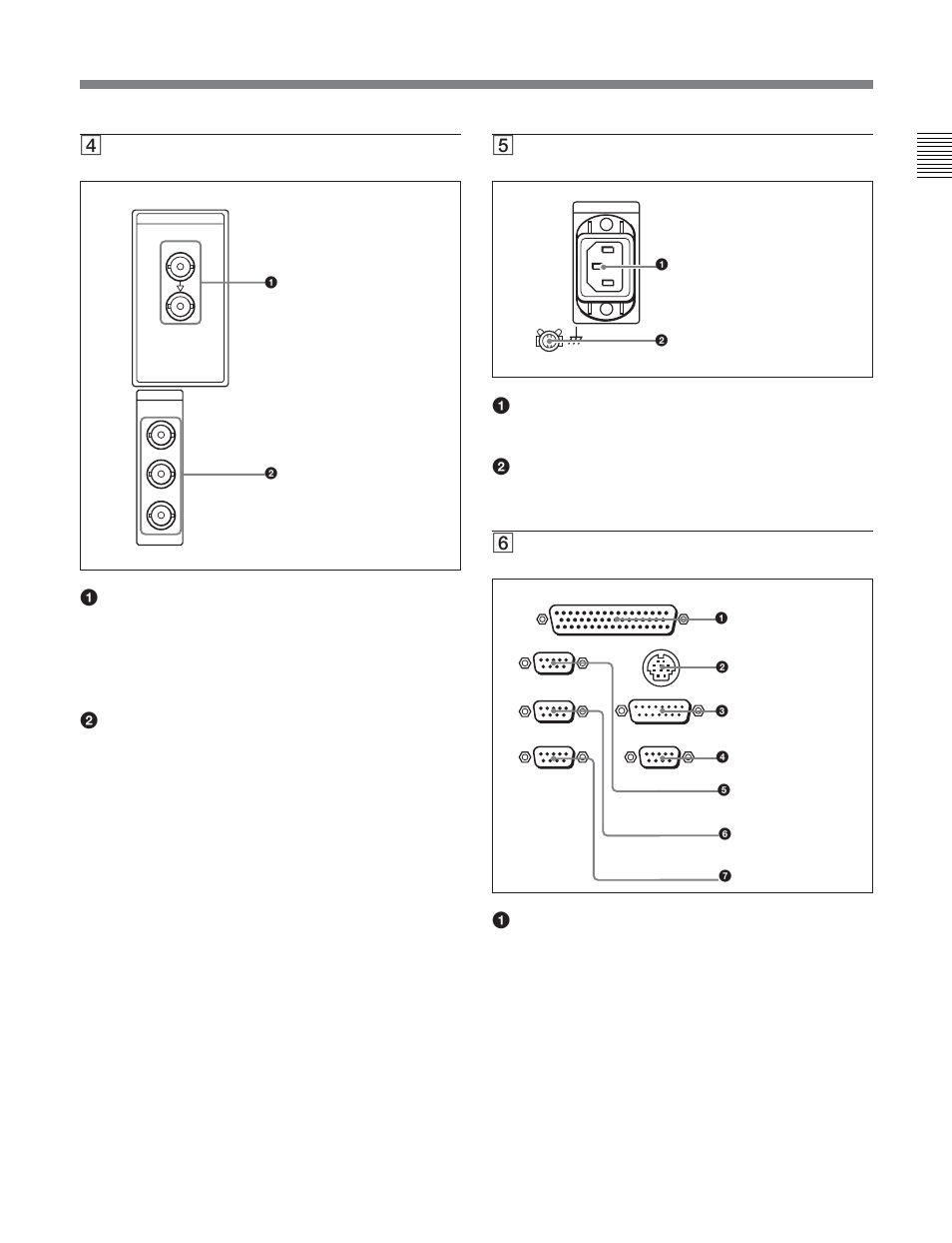 6external device connectors | Sony DVW-2000P User Manual | Page 31 / 164