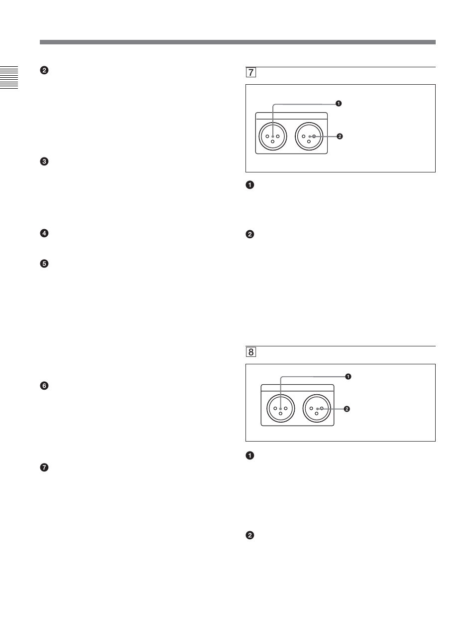 2 connector panel | Sony DVW-2000P User Manual | Page 32 / 164