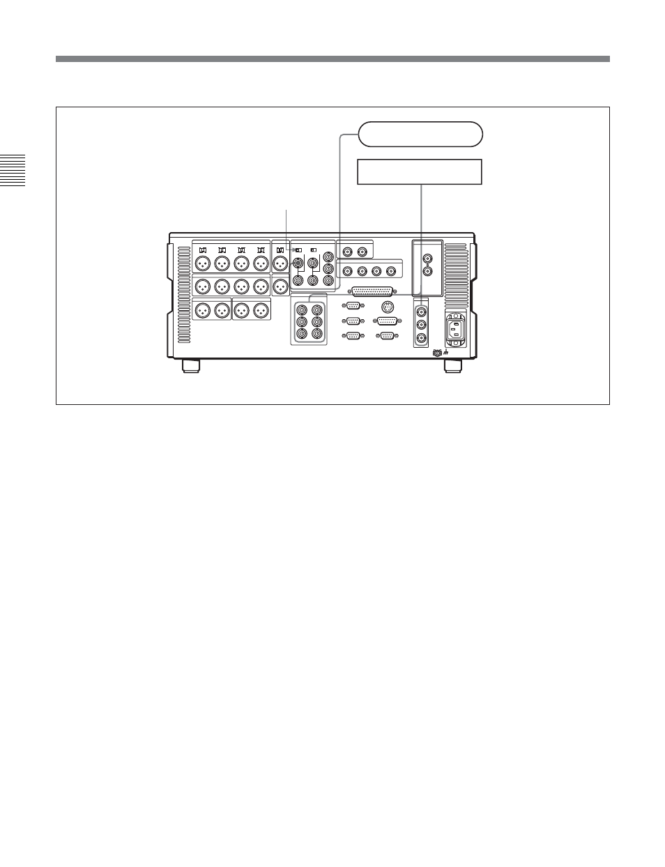 Connections for playback | Sony DVW-2000P User Manual | Page 38 / 164