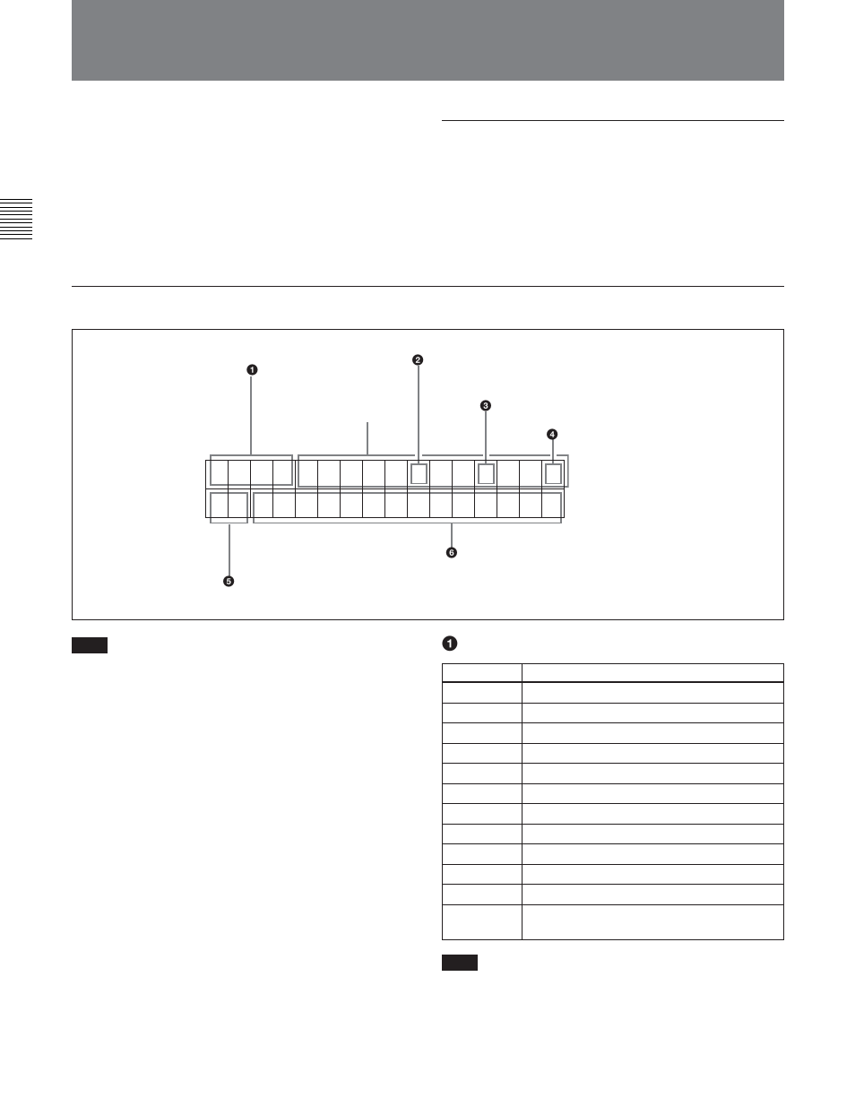 4 superimposed character information | Sony DVW-2000P User Manual | Page 40 / 164
