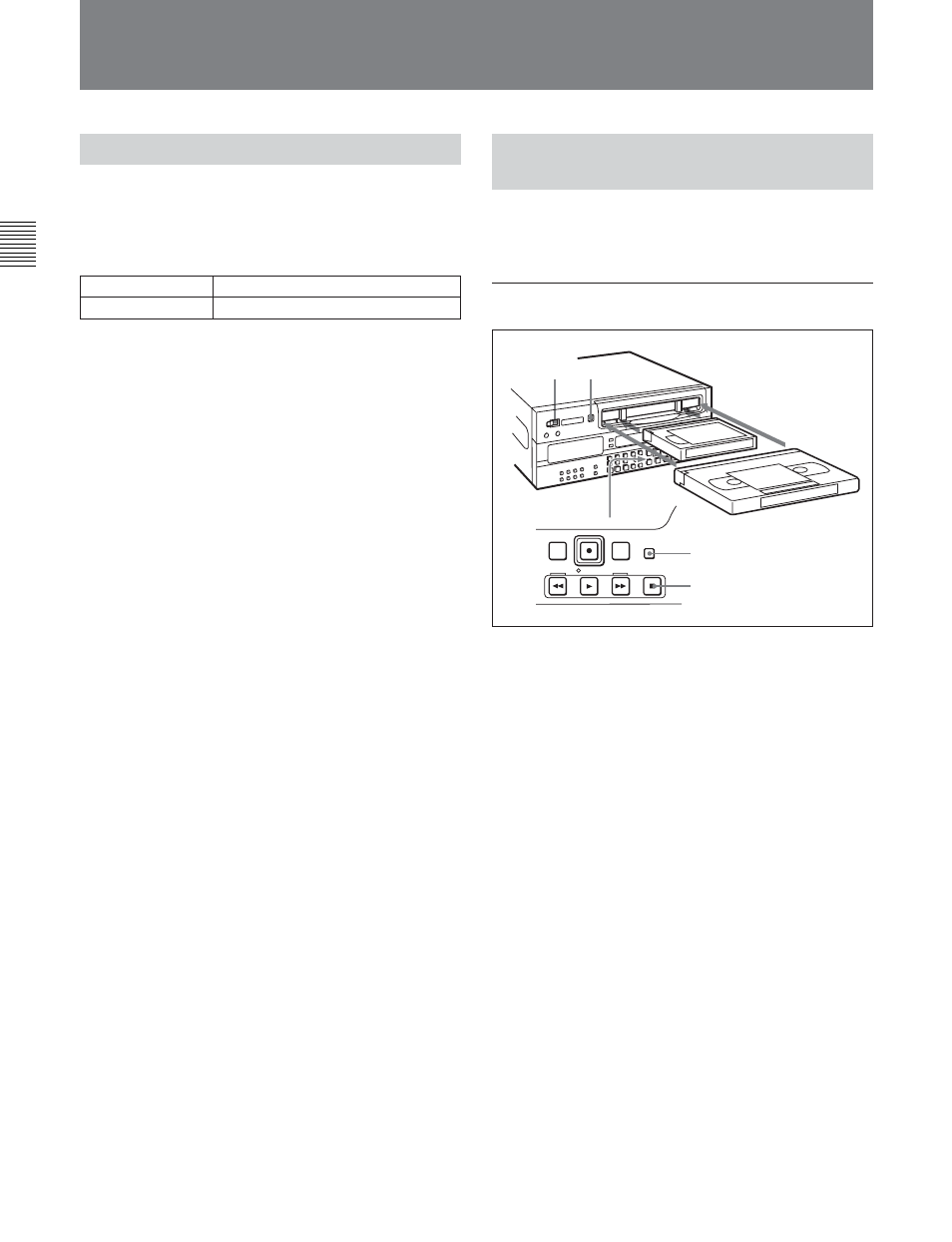 5 cassettes, 5-1 cassette types, 5-2 inserting and ejecting cassettes | Sony DVW-2000P User Manual | Page 42 / 164