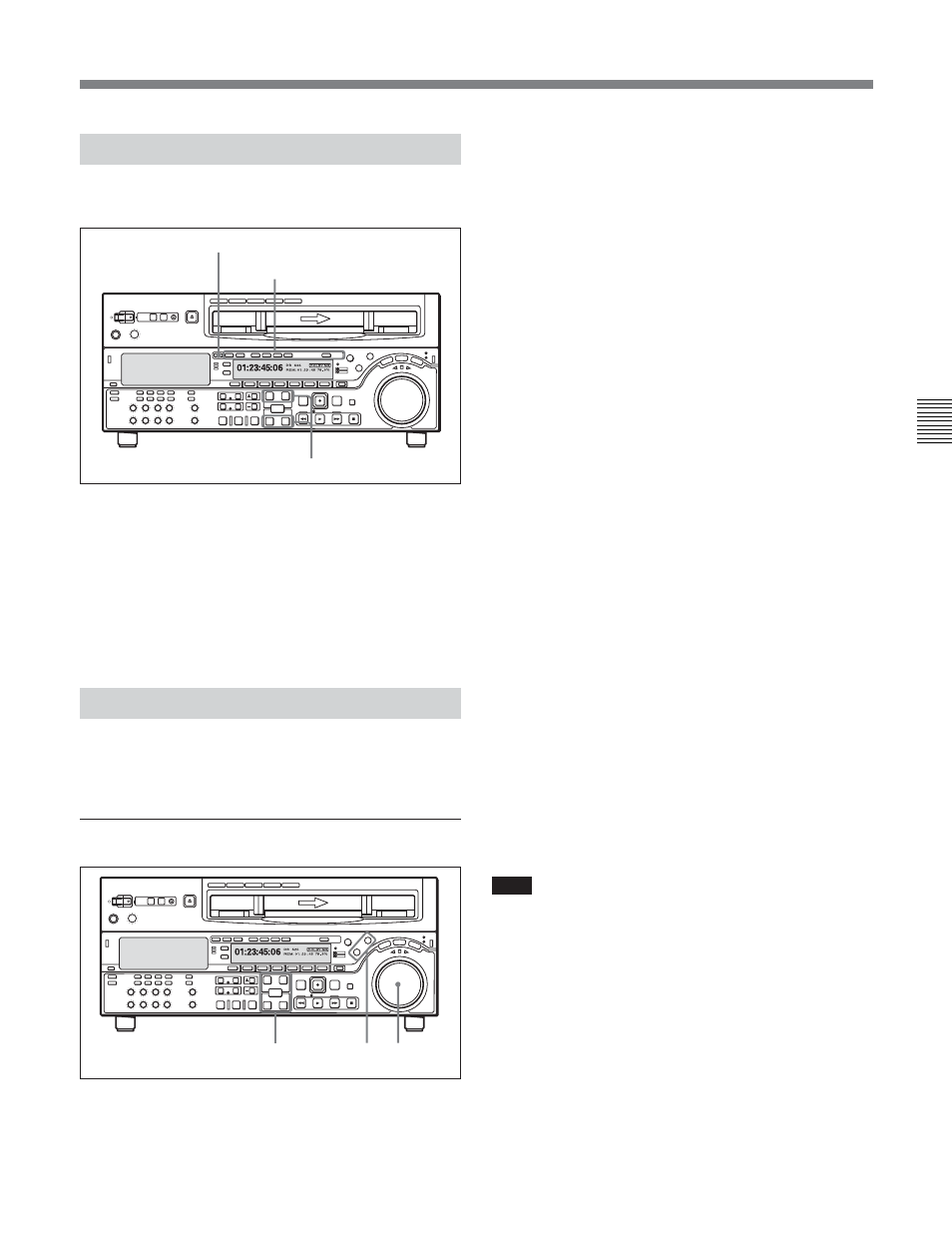 1-3 selecting the editing mode, 1-4 setting edit points | Sony DVW-2000P User Manual | Page 63 / 164