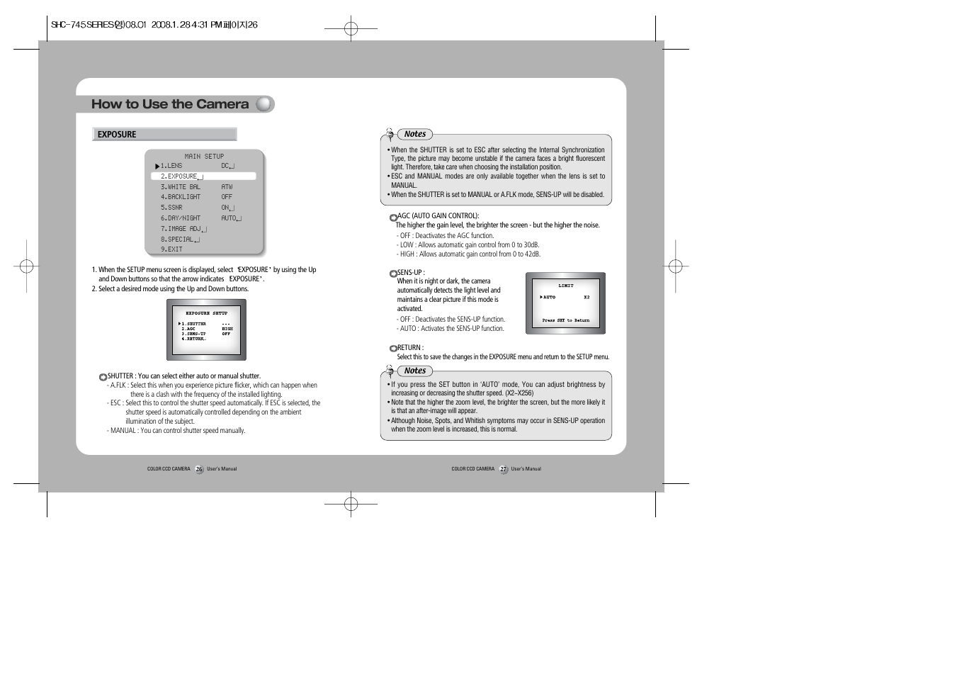 How to use the camera | Sony 560TVL User Manual | Page 14 / 24