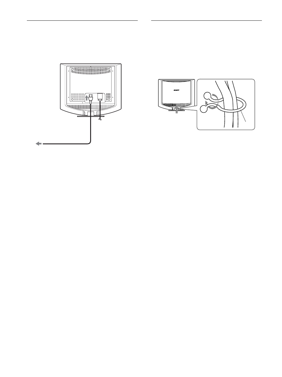 Punto 2: collegamento del cavo di alimentazione, Punto 2, Punto 3 | 8punto 2:collegamento del cavo di alimentazione | Sony SDM-HS53 User Manual | Page 103 / 288