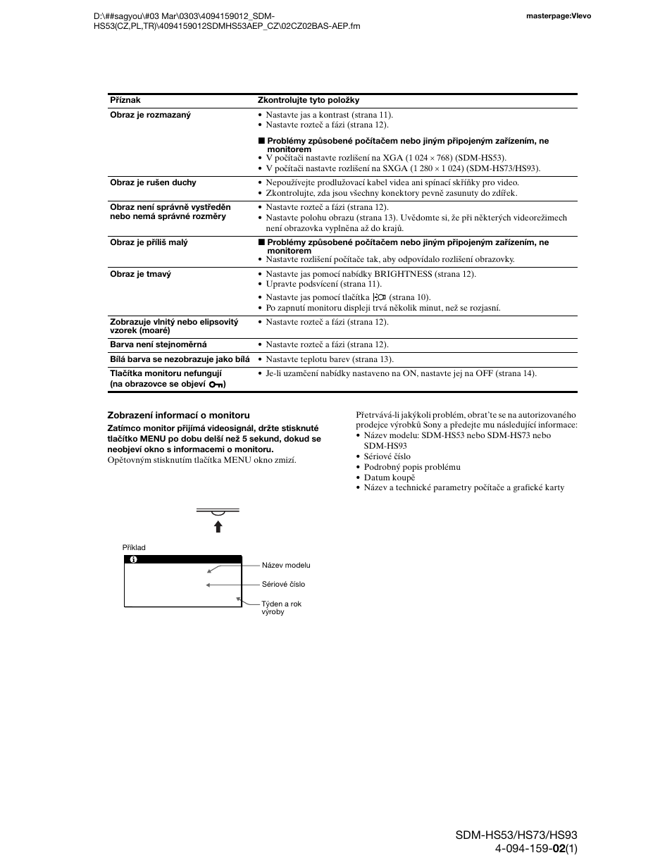 Menu | Sony SDM-HS53 User Manual | Page 208 / 288